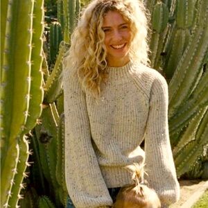 Doen lulu sweater, wool, some flaws size S